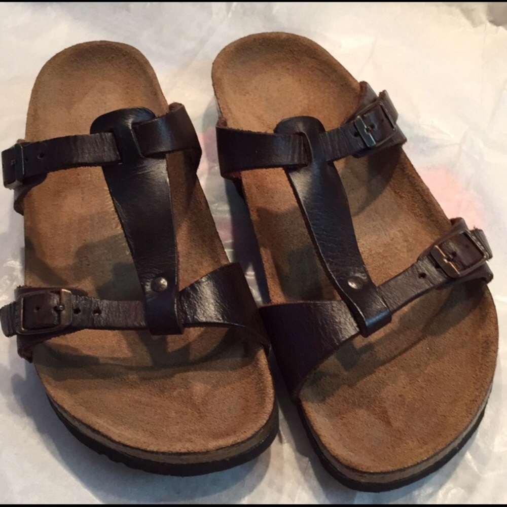 Birkenstock oiled leather sandals 40N